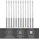 thumbnail image 3 of 12pcs Fondue Forks, 9.5 inch Stainless Steel Fondue Sticks with Heat Resistant Handle for Cheese Chocolate, 3 of 5