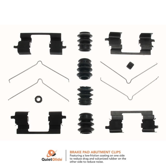 carlson 13521Q Front Disc Brake Hardware Kit