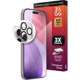 thumbnail image 1 of Protector de pantalla y cámara de vidrio templado ZAGG Glass+ para iPhone 17 Pro, 1 of 9