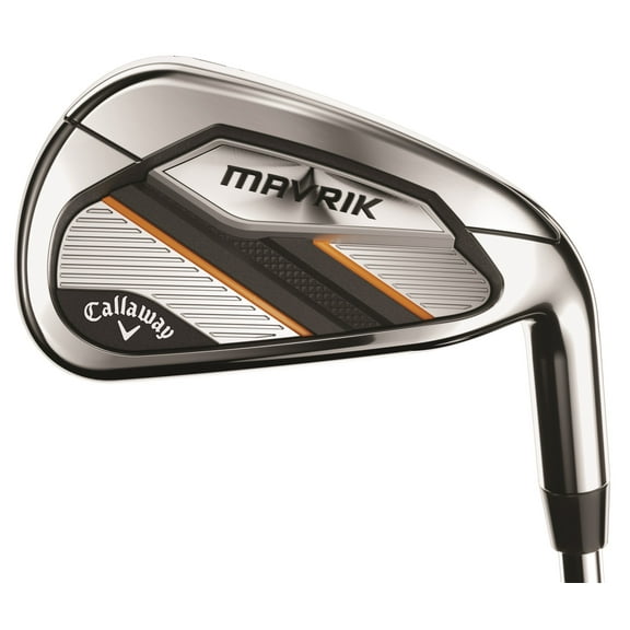 Pre-Owned Callaway Golf Club Mavrik 5-PW, AW Iron Set Stiff Steel Project X LZ 105 Value