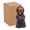 Black#01, variant on EaseDay Halloween Decorations Standing Grim Reaper Skeleton Decor Spooky Hooded Skeleton Figurines for Gothic Home Tabletop Bookshelf Ornament, 1-Pack