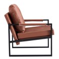 thumbnail image 6 of Lloyss Mid-Centyry Modern Accent Chair with Metal Frame, 6 of 8