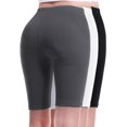 thumbnail image 3 of Made by Olivia Women's 3-Pack Basic Solid Active Yoga Biker Shorts, 3 of 5
