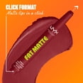 thumbnail image 6 of NYX Professional Makeup Fat Matte Lipstick, Smooth Color Long Lasting Lipstick, Berry Smooth, 0.07 oz, 6 of 12