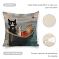 thumbnail image 4 of cats boat illustrationlinen throw pillowcase decoration pillowcase gifting preferred 24x24 inch cushion cover 4 sets sofa pillowcase sofa bedroom living room car, 4 of 8
