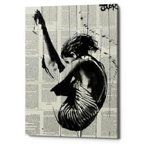 Epic Graffiti 'Dive' by Loui Jover, Canvas Wall Art, 18"x26"