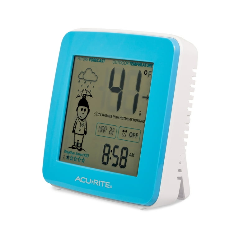 AcuRite What-To-Wear Weather Station with Alarm Clock, Time, Date, and Wireless  Outdoor Sensor for Outdoor Temperature - Yahoo Shopping