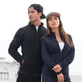 thumbnail image 3 of Skinni Fit - Chaqueta de micro-polar modelo Lightweight para mujer (Azul marino), 3 of 3