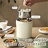 thumbnail image 2 of 1200ml Insulated Lunch Box, Hot Food Thermos with Spoon, Stainless Steel Insulated Lunch Box for School, Office, Camping (Green), 2 of 5