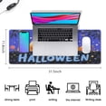 thumbnail image 5 of Cartoon Halloween Pumpkin Mouse Pad,Rectangle Large Mouse Mat Waterproof Mouse Pad Non Slip Rubber Mouse Mat for Gaming Gifts (31.5x11.8in), 5 of 7