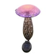 thumbnail image 4 of Hi-Line Gift 16.25" LED Solar Powered Mushroom Stake, Pink, 4 of 5