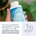 thumbnail image 4 of Microbiome Labs Mega IgG2000 Capsules - Dairy Free Bovine Colostrum Supplement Alternative - Immunoglobulin Supplement from Bovine Serum to Support Digestive Health 120 Capsules, 4 of 10