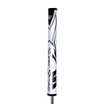 thumbnail image 1 of Super Stroke Zenergy Flatso 1.0 Wht/Blk Putter Grip, Plastic, 35, White/Blue, 1 of 2