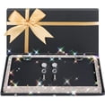 thumbnail image 1 of AUJEN Marco de matrícula Bling – Soporte de matrícula brillante, marco de matrícula duradero para mujeres, acero inoxidable y accesorio de coche sin obstrucciones con diamantes de imitación multifacét, 1 of 2