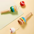 thumbnail image 4 of Wooden Cup and Ball Game Set - 2Pcs Mini Catch Ball Toy with String for Hand Eye Coordination Training, 4 of 4