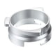 thumbnail image 3 of Bewildely Anillo de dosificación de recepción de polvo de café de 54mm bucle de aleación de aluminio giratorio para máquinas de café de la serie Juegos de servir café y té Plata Bewildely HA005667-02B, 3 of 6