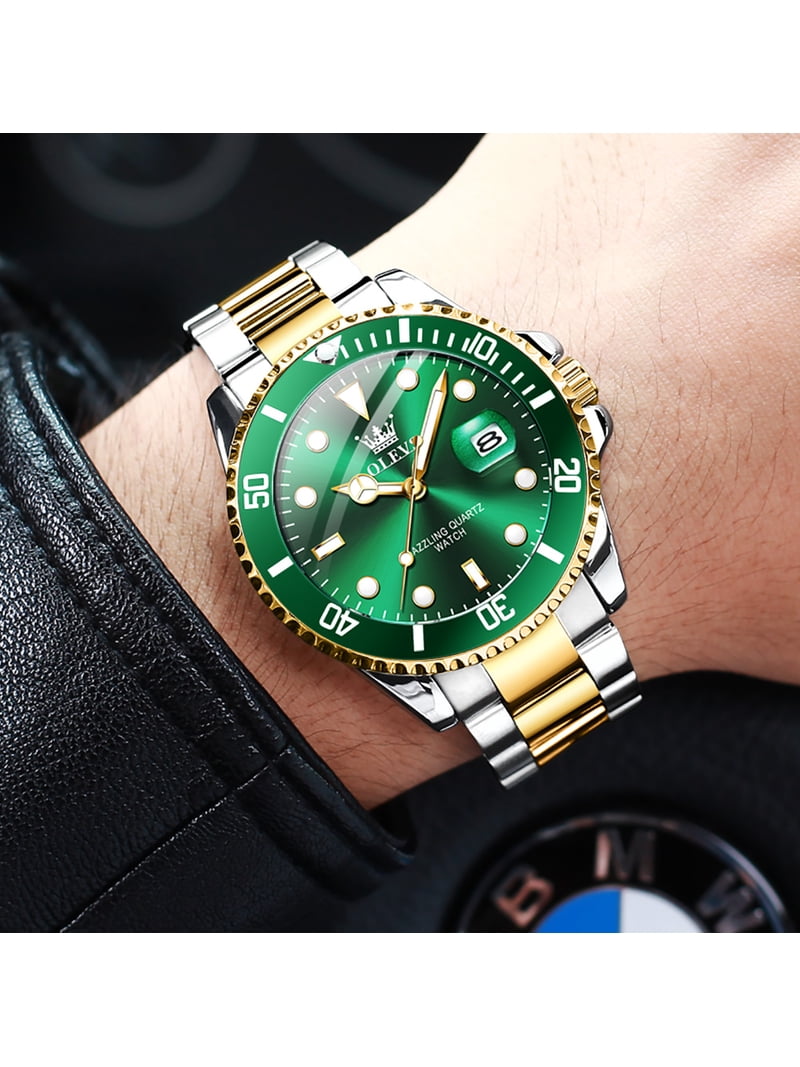 OLEVS Watches for Men Classic with Date Business Dress 