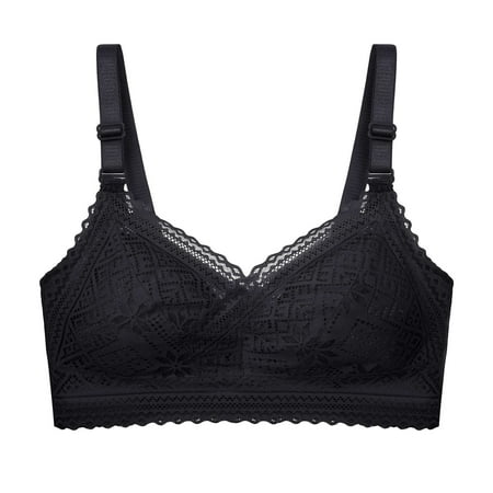 

Underwear Women Ladies Comfortable Breathable No Steel Ring Lace Appear Small Adjustment Lift Bra Woman Comfortable no steel ring lace show small adjustment type breast bra underwear