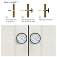 thumbnail image 4 of 4 Pcs Elephant Knobs for Kitchen Cabinet Cupboard Dresser Bookcase Drawer Pulls Handles Round Home Decor, 4 of 5