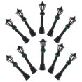 thumbnail image 4 of Minkissy 10Pcs Miniature Street Lamp Post for DIY Projects and Indoor Display with LED Light Source 3.14X0.59X0.59in, 4 of 8