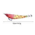 thumbnail image 3 of Pesca Señuelos de pesca de camarones de madera luminosa 12 cm 14,3 g cebo artificial (amarillo rojo), 3 of 6