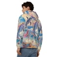 thumbnail image 4 of Naloa Dolphin Rainbow Horse Men’s Hoodies, Zip up Hoodie, Sweatshirts,Hoodies for Men Sizes S-3XL-Medium, 4 of 5