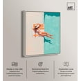 thumbnail image 2 of Zenith of Relaxation I Canvas Print Retro Summer Decor by Art Remedy, Silver Frame, 20 x 24, 2 of 6