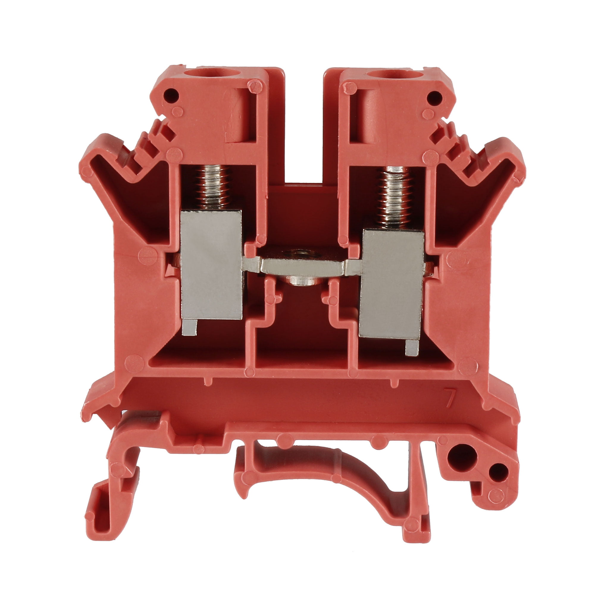 Details about   DIN Rail Terminal Block UK6N 800V 57A Screw Clamp Contact 6mm2 Black 5 Pcs 