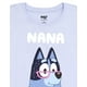 thumbnail image 5 of Camiseta estampada de manga corta Bluey Nana para mujer, talla XS, 5 of 5
