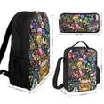 thumbnail image 2 of Pixel Plumber Adventure Game Backpack Learning Nomad Bookbag with Wanderer Lunch System, 2 of 5