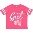 thumbnail image 3 of Inktastic Tractor Girl Girls Toddler T-Shirt, 3 of 5