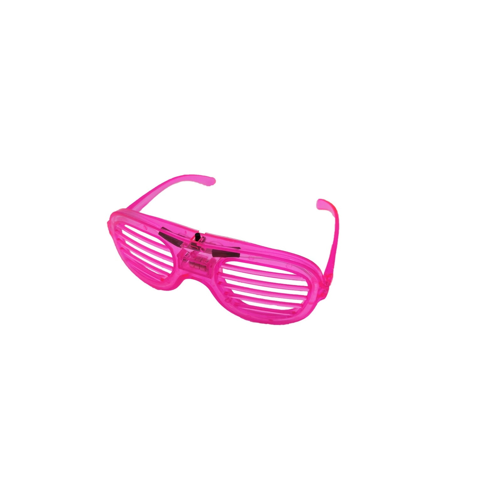Party Supplies LED Glasses Glow in The Dark Light Up Neon Star and Heart Shaped Shutter Shades Sunglasses for Kids and Adults, 30 Pack, Adult Unisex