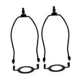 thumbnail image 5 of oshhnii 2 Pieces Lamp Shade Harp Holder E26 Light Fitting Harps for Table/Floor Lamp Black, 5 of 9