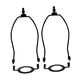 thumbnail image 5 of 2x Pantalla de lámpara Arpa Soporte de pantalla de lámpara Accesorios de soporte de lámpara Lámpara E26 desmontable Negro, 5 of 9