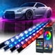 thumbnail image 2 of Tira de luces LED de neón 4 en 1 para la parte inferior del coche, lámpara de ambiente ambiental decorativa, Flexible, RGB, 12V, APP, 2 of 4