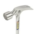 thumbnail image 3 of ESTWING Framing Hammer - 28 oz Long Handle Straight Rip Claw with Milled Face & Shock Reduction Grip - E3-28SM, 3 of 6