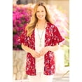 thumbnail image 2 of Catherines Women's Plus Size Petite Isabella Romance Blouse, 2 of 6