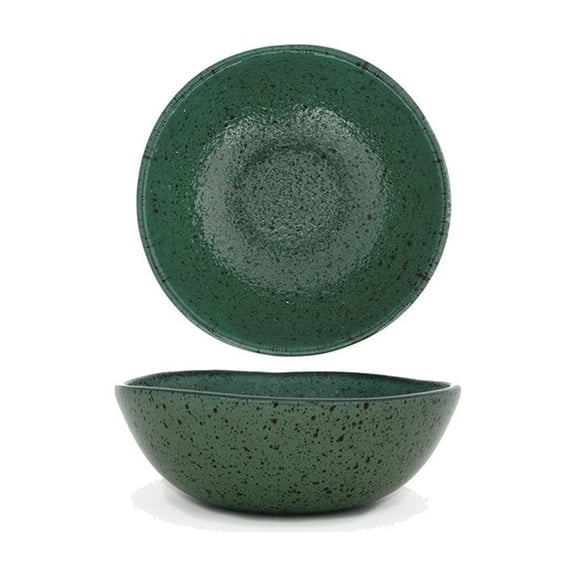 Glass Dinnerware dia.5.5" h:2" 14 oz. Round Agave Glass Bowl (Set of 2)