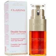 ($89 Value) Clarins Double Serum Complete Age Control Concentrate Facial Serum, 1 Oz