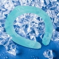 thumbnail image 1 of Jinsinto Neck Cooling Tube | Wearable Cooling Neck Wraps for Summer Heat I Hands Free Cold Pack | Reusable Neck Cooler (Blue), 1 of 4