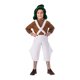 thumbnail image 1 of Willy Wonka & the Chocolate Factory - Disfraz Umpa Lumpa para Niños/Niñas (Marrón, Blanco), 1 of 2
