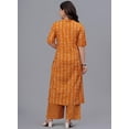 thumbnail image 3 of rytras Women A-Line Kurta Set with Palazzo Pants - Indian Ethnic Traditional Wear Kurta Set, 3 of 7