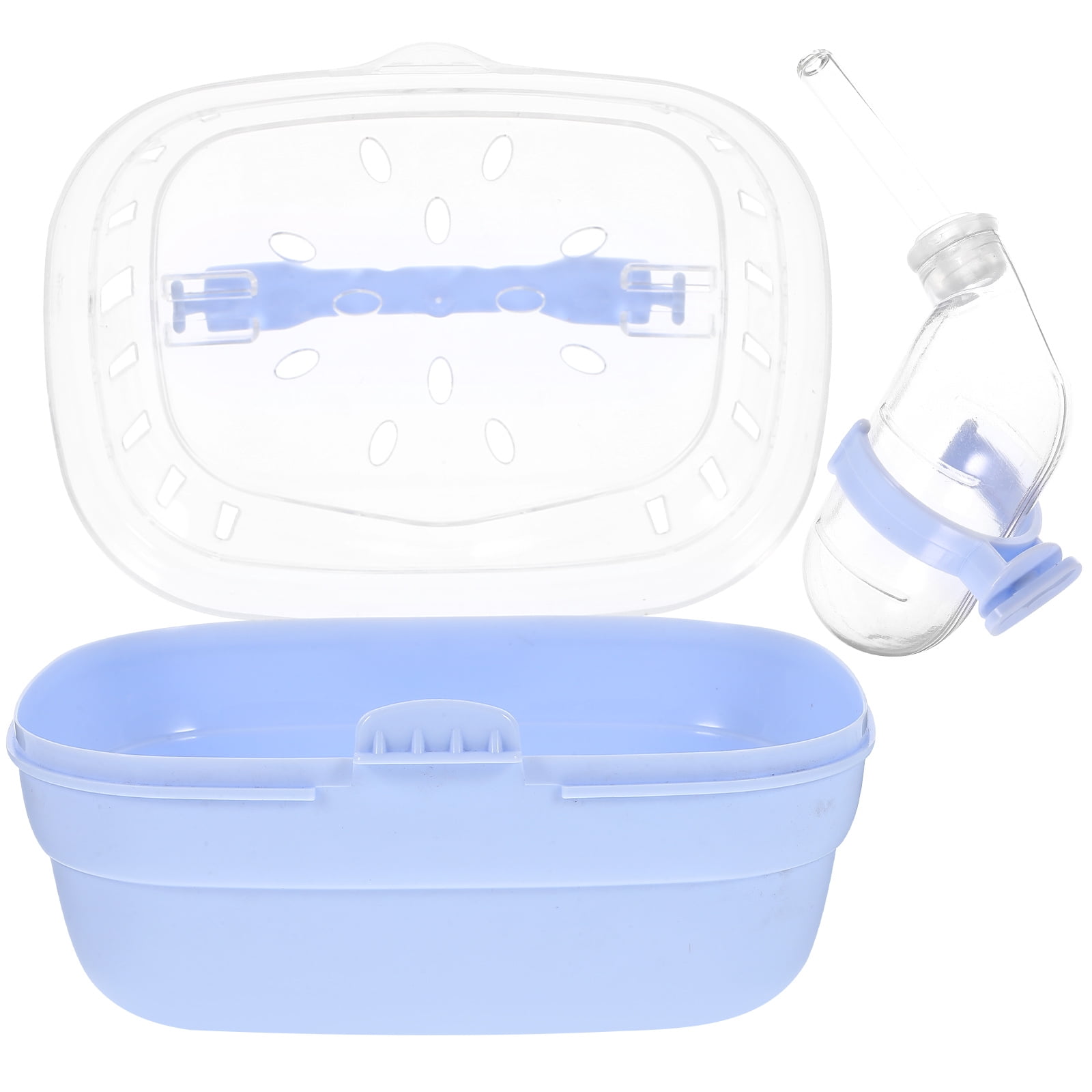 CHICHUMID Portable Chinchilla Cage with Ventilation and Secure Lock