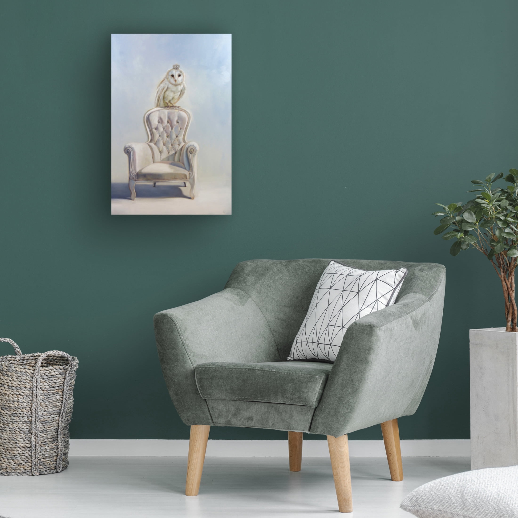 Canvas Wall Art - Lucia Heffernan 'Snow Queen' Wall Art for Living Room, Bedroom, or Office Décor by Trademark Fine Art - 30 x 47 Inches