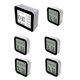 thumbnail image 1 of Termómetro Higrómetro Inteligente Tuya WIFI 13 en 1 para Interiores, Medidor de Temperatura y Humedad Preciso, Monitor con Hora, Calendario y Alarma, 1 of 5