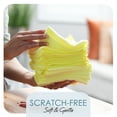 thumbnail image 4 of Etienne Alair Super Soft Microfiber Cleaning Cloth, YellowWashcloths (12 x 12 Inches) 12 PCs, 4 of 7