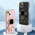 thumbnail image 2 of 3D Astronaut Phone Case Anti-Drop Electroplating Bracket, 2 of 10