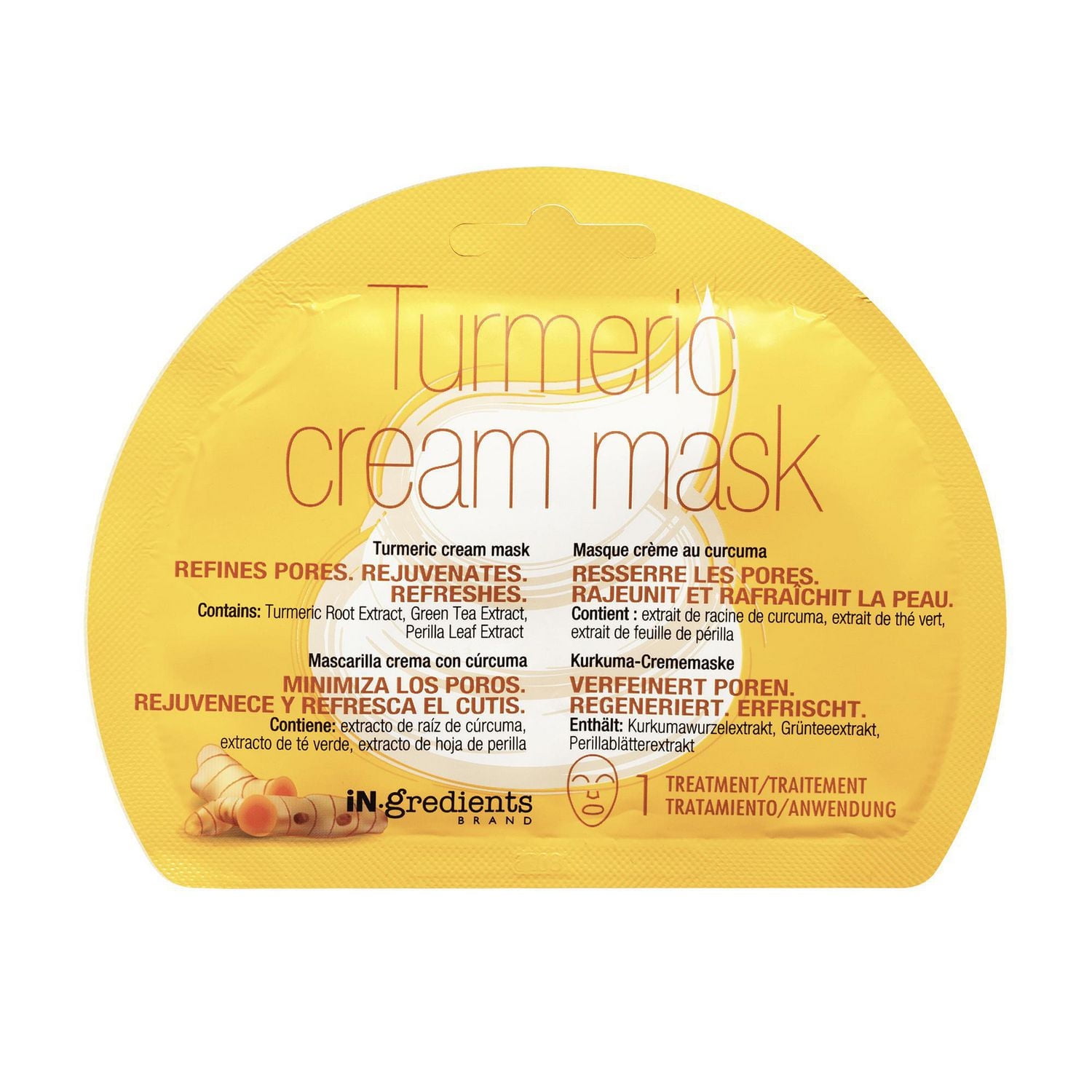 iN.gredients Turmeric Cream Mask