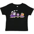 thumbnail image 3 of Inktastic Easter Bunny Rabbit Egg Train Boys or Girls Toddler T-Shirt, 3 of 5