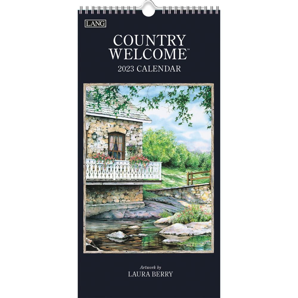 Country Welcome 2023 Vertical Wall Calendar